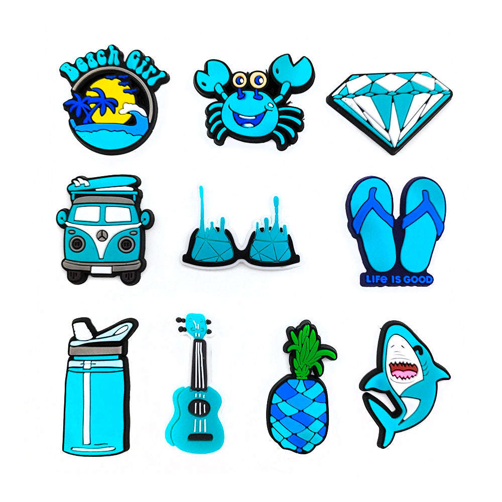 Cute Cartoon Hole Shoe Flower Accessories