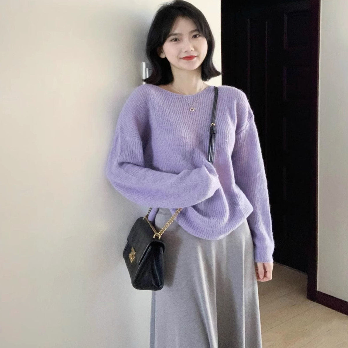 Thin Loose And Lazy Style Pullover Top