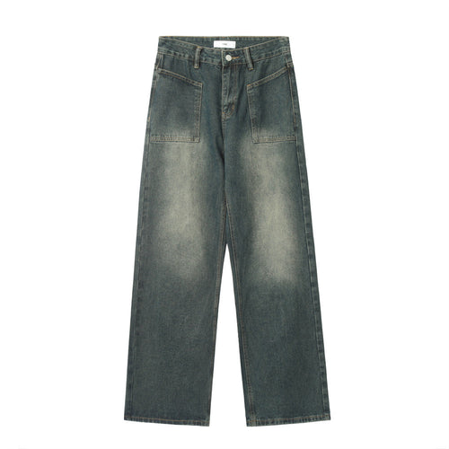 Fashion Washed White Jeans For Men