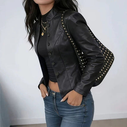 Slim-fit Waist-cinching Chic Short Vintage Coat