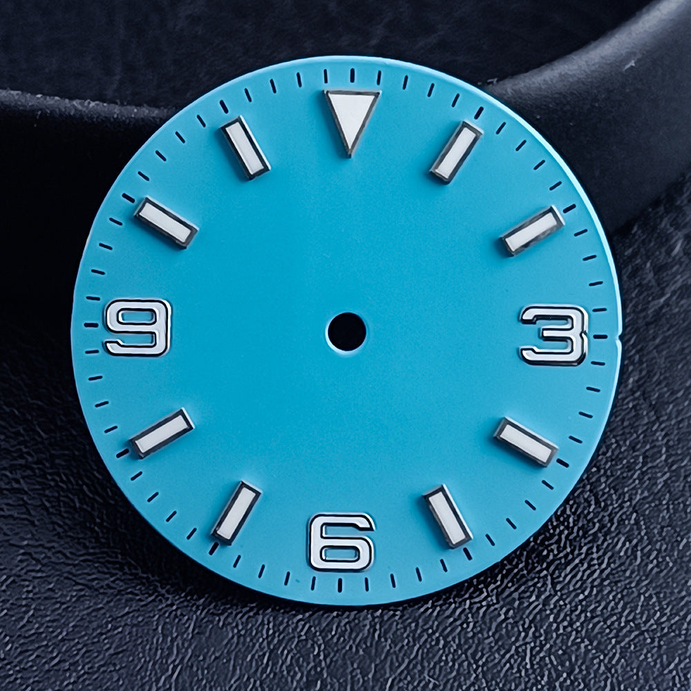 Enamel-faced Luminous Watch Dial