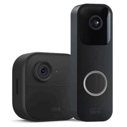 Blink Video Doorbell + 1 Outdoor 4 smart security camera (4th Gen) with Sync Module 2  (Refurbished)