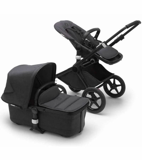 Bugaboo Fox2 Complete Stroller - Black/Mineral Washed Black (Refurbished)