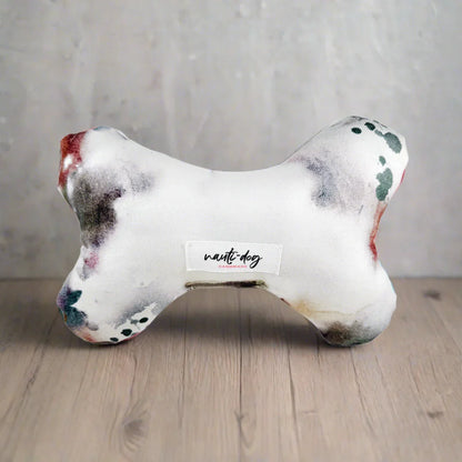 Rustbelt Luxury Grunge Denim Stuffed Squeaker Wubby Dog Toy