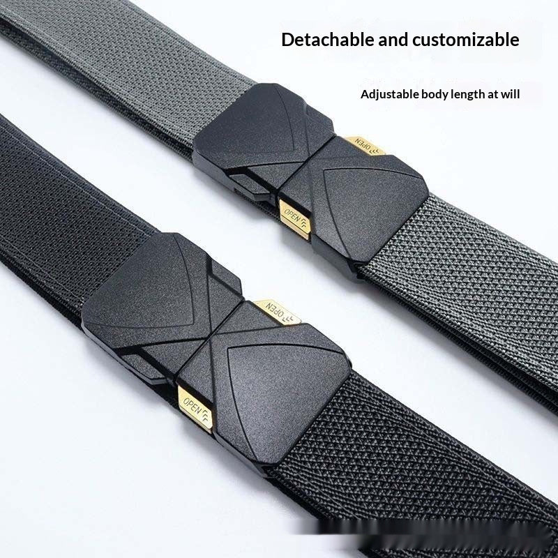 Mens Nylon Canvas Tactical Belt With Adjustable Buckle For Custom Fit
