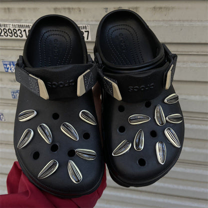 Melon Seed Shoe Buckle Accessories