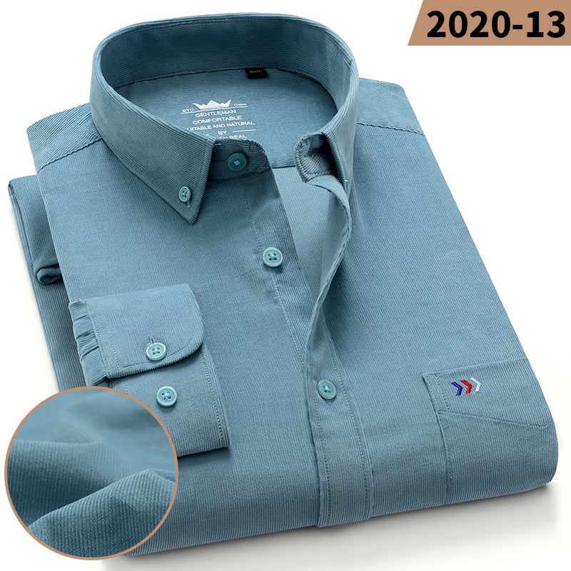 Men's Long-sleeved Shirts Men's Business Casual