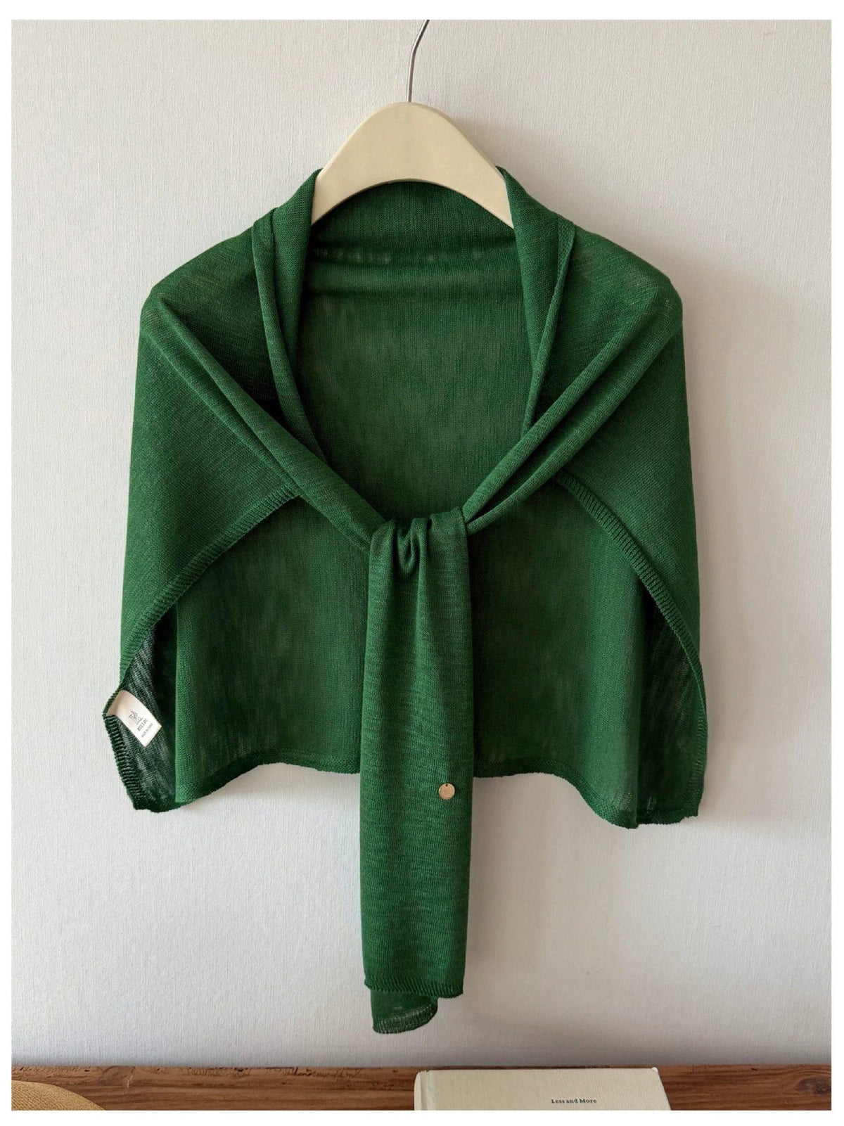 Bamboo-Section Linen Viscose Slimming Cape For Women