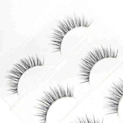 3D stereo handmade false eyelashes