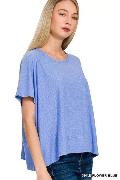 Zenana Round Neck Short Sleeve T-Shirt