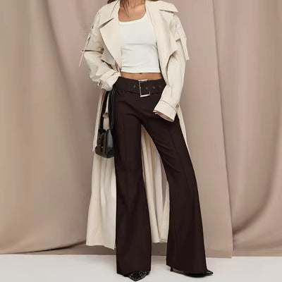 Women's High-waisted Versatile Casual Pants