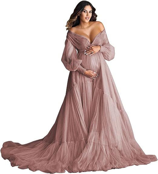 Womens Mesh Skirt Patchwork Photo Dress
