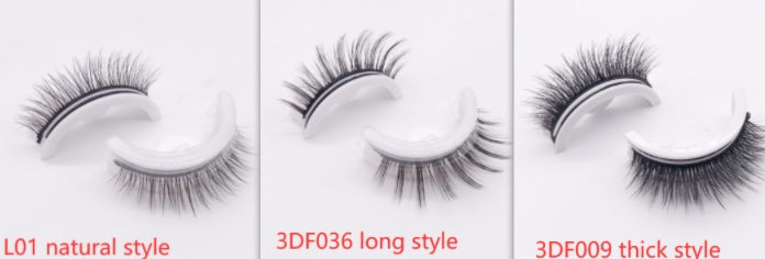 Reusable 3D Self-Adhesive Mink Lashes