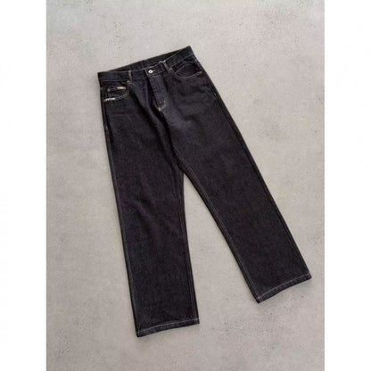 Summer New Versatile Washed Denim Jeans For Boys