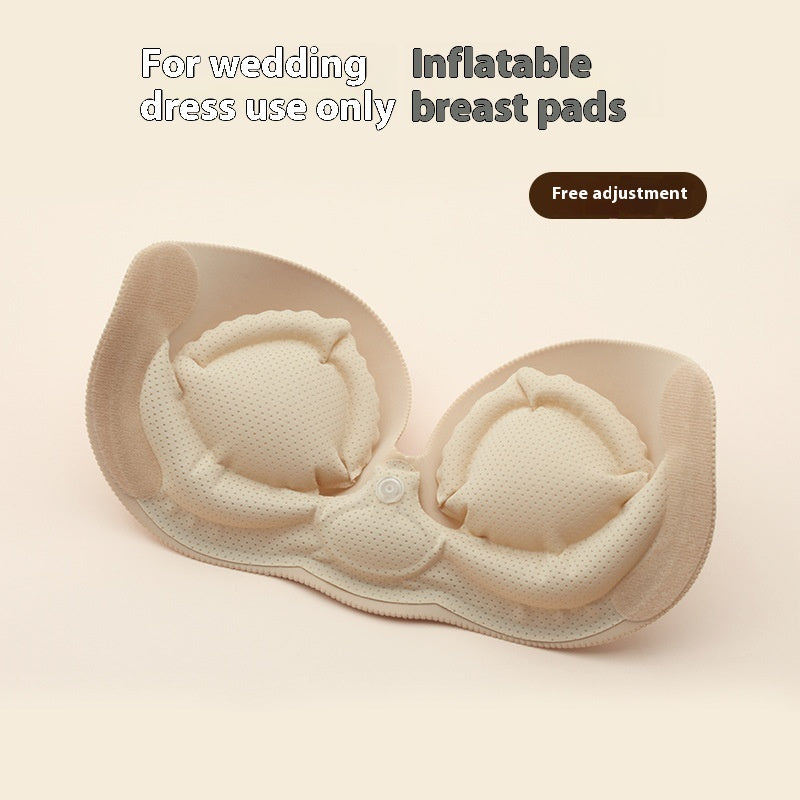 Inflatable Push Up Bras Chest Paste Invisible Large Push Up