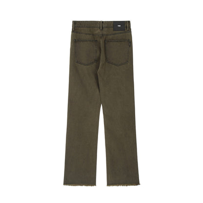 Casual Straight-leg Jeans For Men