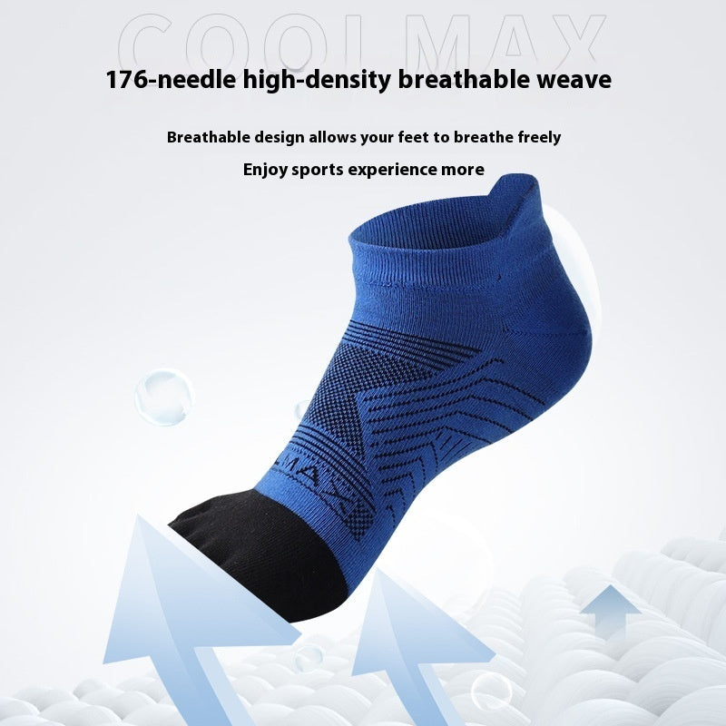Sports Marathon Toe Socks Men