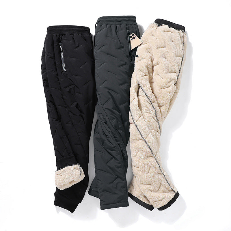 Men's Fleece-Lined Winter Joggers