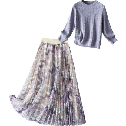 Fashion Patchwork Mesh Skirt For Women