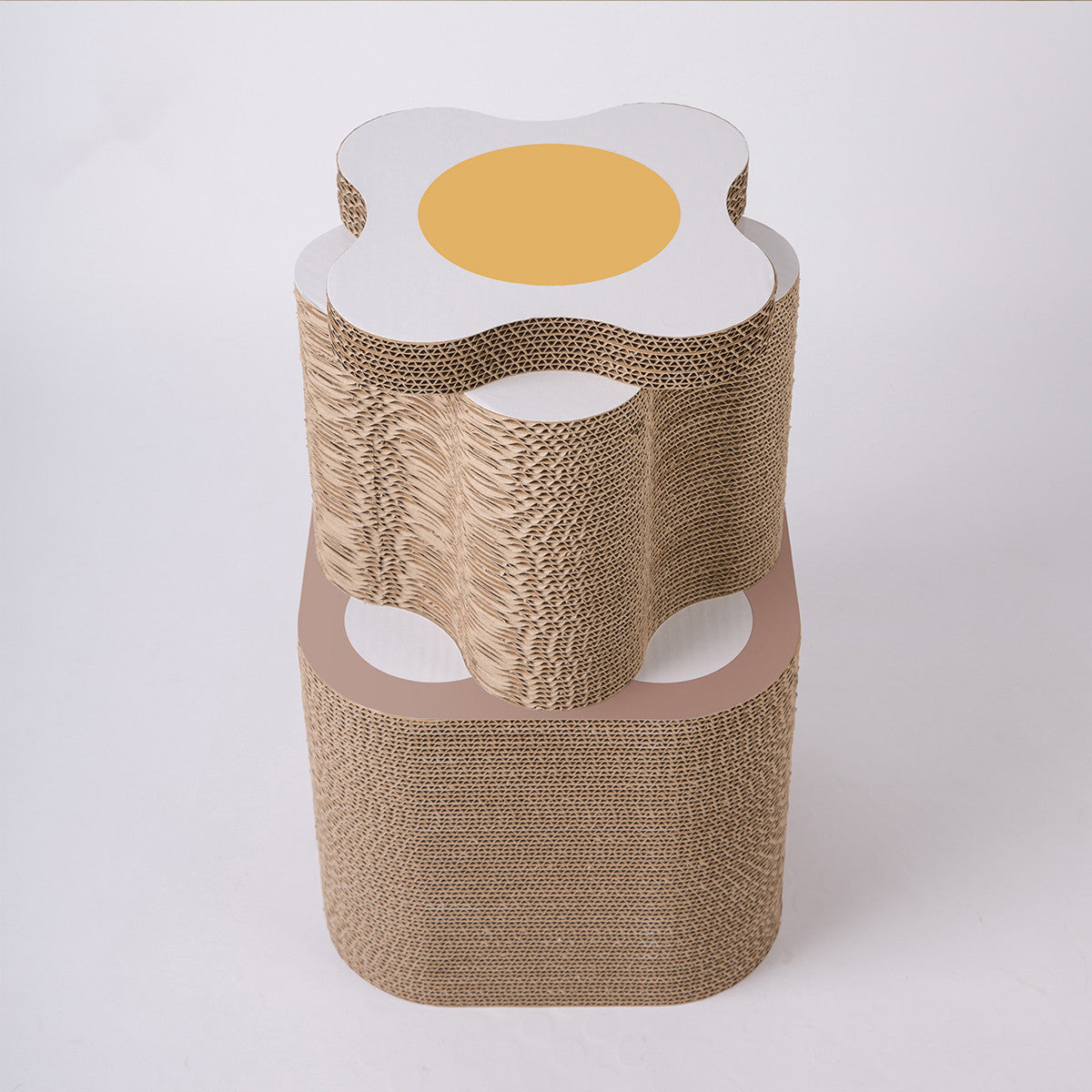 Plumeria Cat Scratching Board Combination Corrugated Tunnel Cat Toy