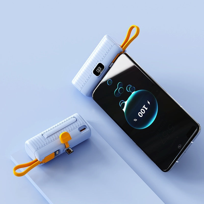 Compact Portable Capsule Power Bank
