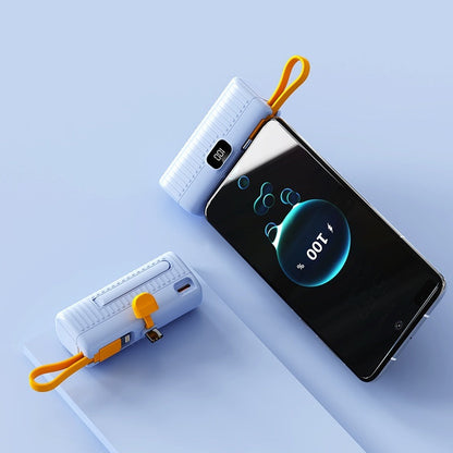 Compact Portable Capsule Power Bank