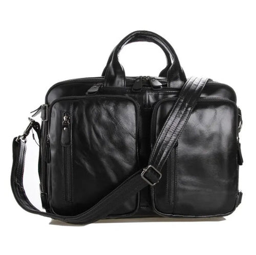 Men's Multi-functional Imported Leather Bag