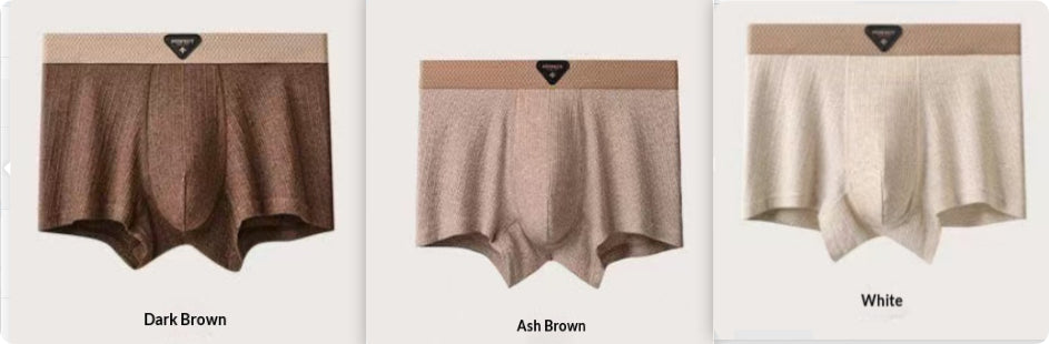 Mens Boxer Briefs Breathable And Antibacterial
