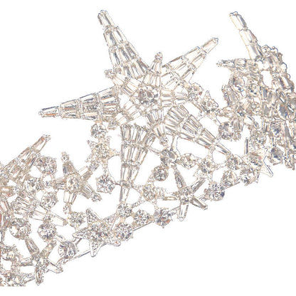 Bridal Wedding Crystal Crown Wedding Dress Birthday Shoot Accessories