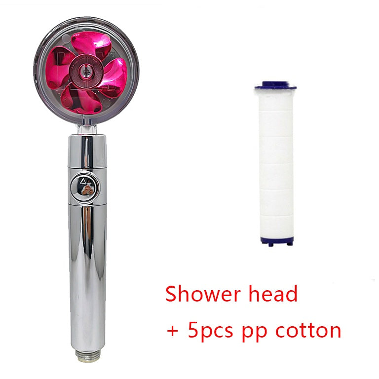 360 Rotating Water Saving Shower Head