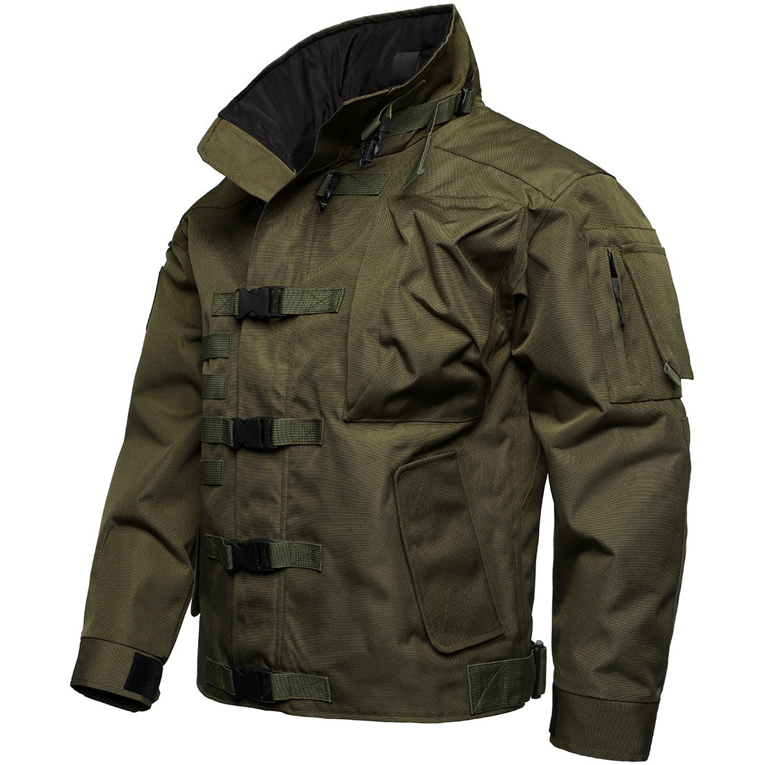 Outdoor Windproof And Water-resistant Wide-fit Shell Jacket