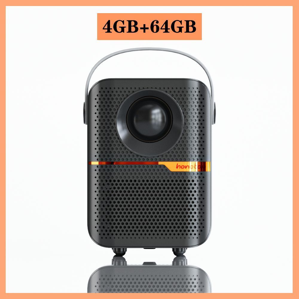 P10 2023 New Super Clear Cross-border Household Mini Portable LCD Projector Android Projector Outdoor