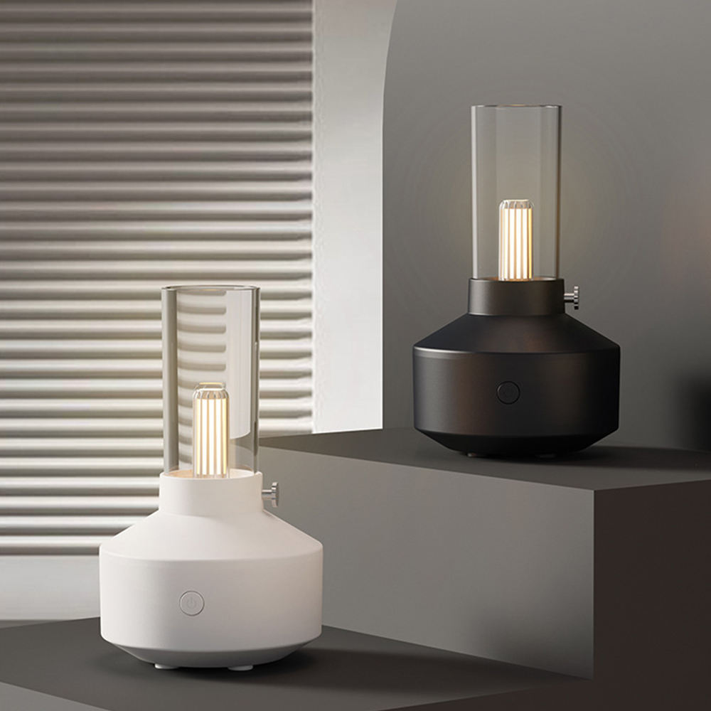 Retro Ultrasonic Humidifier 150ml Night Light