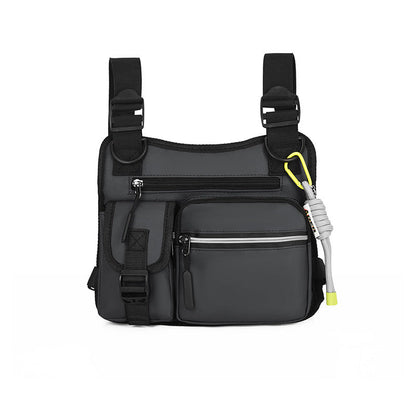 Workwear Functional Vest Chest Bag Reflective