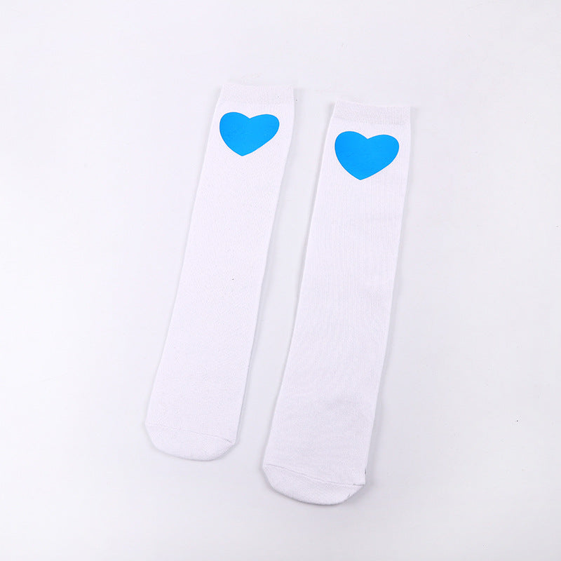 Five-pointed Star Middle Tube Children Over Knee Socks