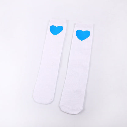 Five-pointed Star Middle Tube Children Over Knee Socks