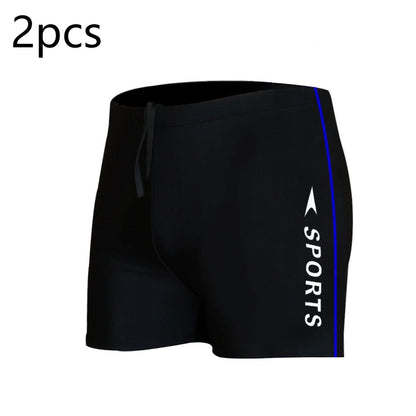 Anti-embarrassment Boxers Swimsuit Plus Size Hot Spring Swimming Trunks