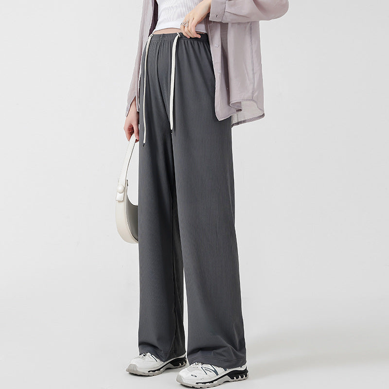 Pregnant Women's Pants Without Belly Support Cloth Wide-leg Pants Without Belly Tightening