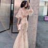 Temperament Long Celebrity Mermaid Evening Dress