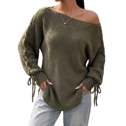 Women's Top Bow-Knot Stylish Sweater