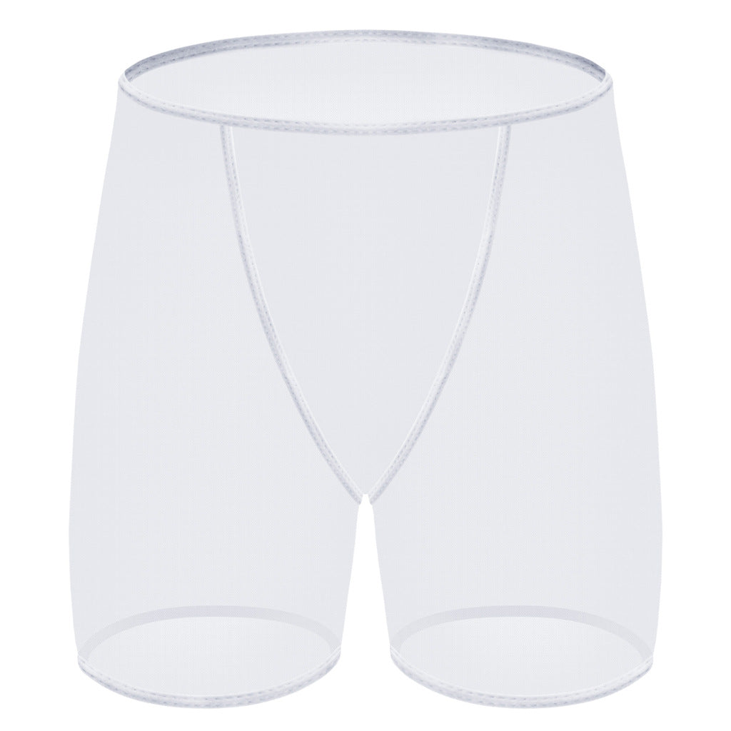 Men's Sexy Underwear Underwear Fine Mesh Big Boxer Underwear