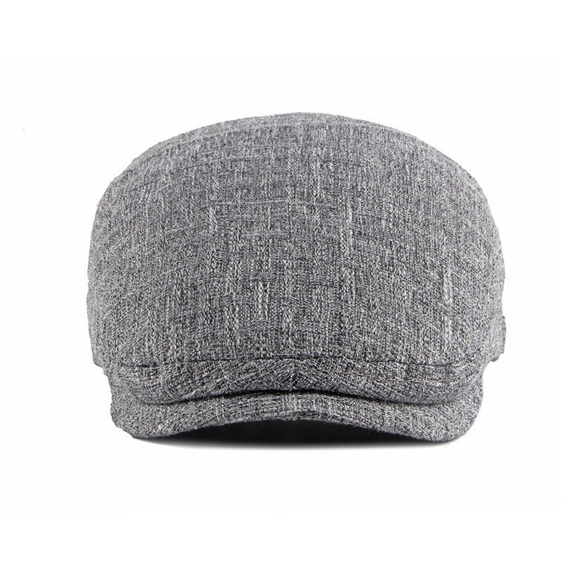 Men's British Retro Breathable Simple Light Board Hat