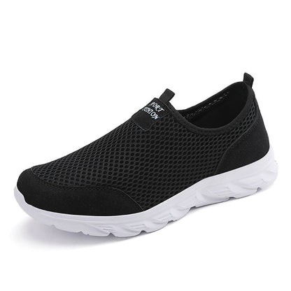 Large Size Casual Shoes Mesh Surface Low-top Sneaker