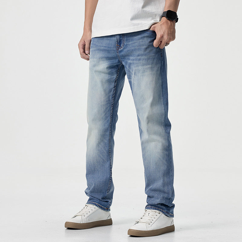 Mens American-Style High-Street Casual Jeans