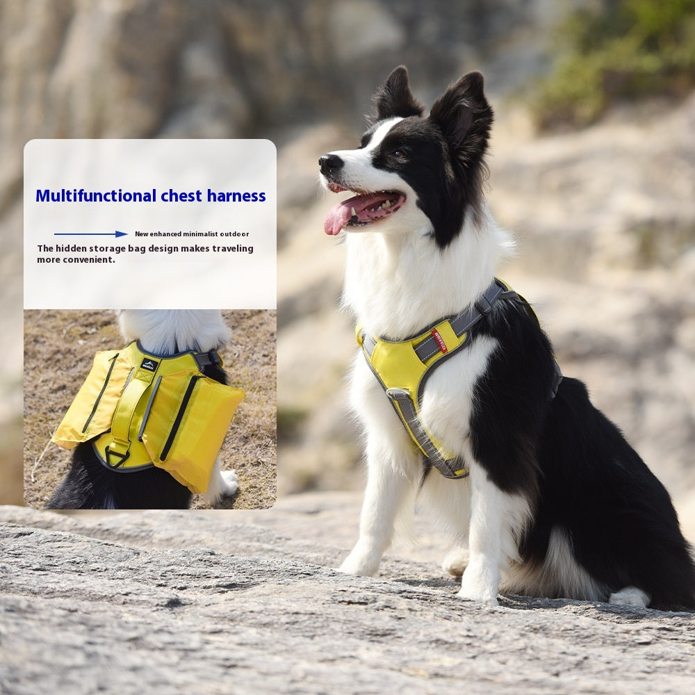 Pet Harness Reflective Breathable Explosion-proof