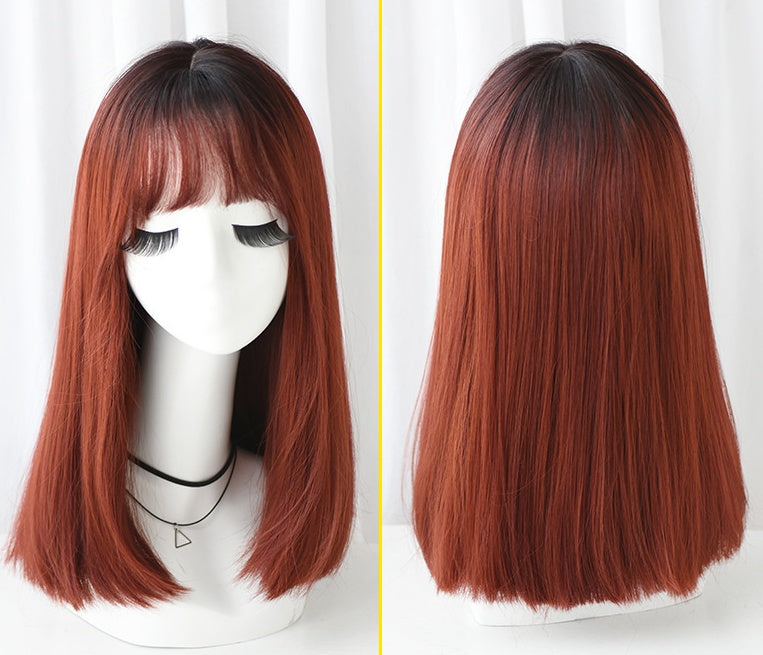 Fashion Realistic Long Straight Hair Wig