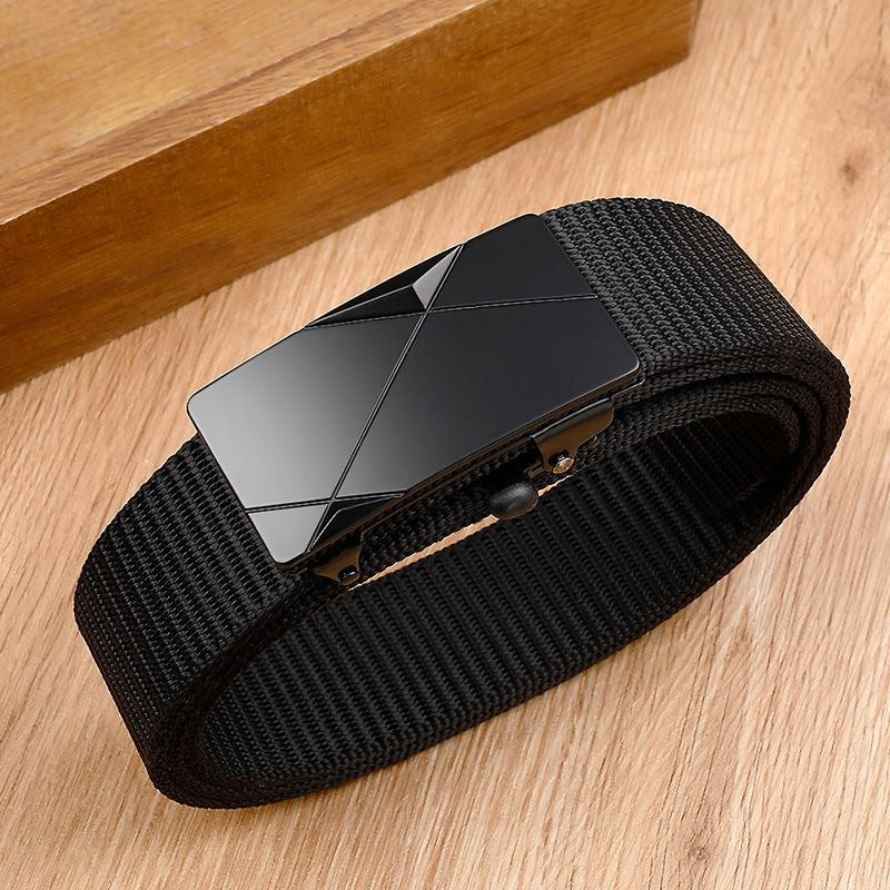 Mens Versatile Casual Outdoor Nylon Belt
