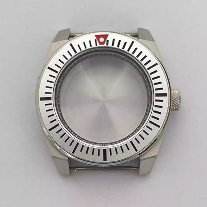 43mm 316 Stainless Steel Aluminum Bezel Watch Case Accessory