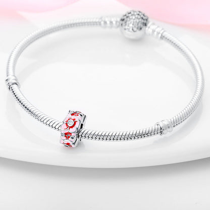 Round Clip-bead DIY Bracelet Accessories, Fashionable Beading Components