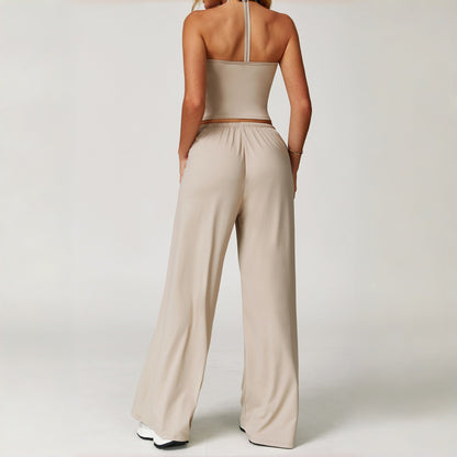 Brushed Yoga Set Quick-drying Workout Outfit